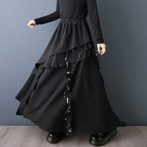 Black Gothic Skirt