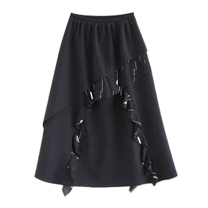 Black Gothic Skirt