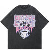 Black Graphic T Shirts Y2K
