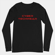 Black Graphic Tee Long Sleeves
