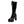 Black Heeled Boots Lace Up