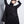 Black High Neck T Shirts Women's