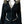 Black Hooded Fleece Jacket Women's - product view on white background