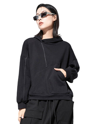 Black Hoodie for Women
