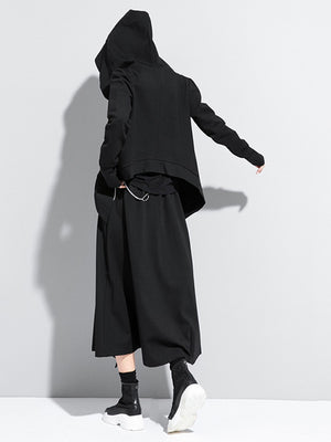 Black Hoodie Jacket Women