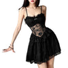 Black Lace Goth Dress