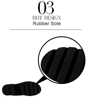 Black Lace Up Boots Chunky Heel