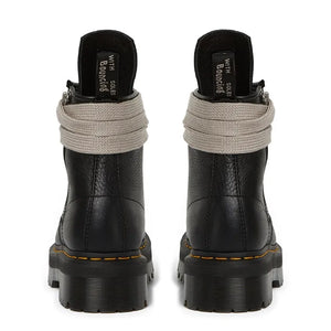 Black Lace Up Boots Platform