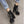Black Lace Up Zip Boots