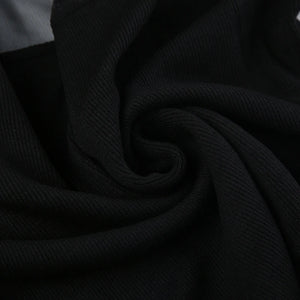 Black Long Sleeve Cut Out Bodysuit