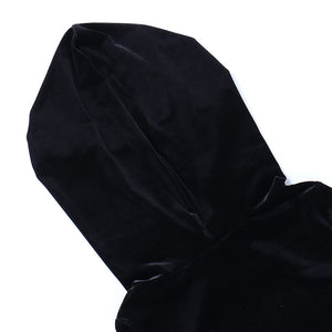 Black Long Sleeve Cut Out Dress