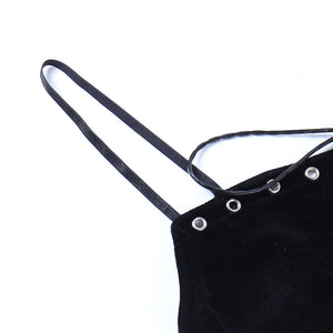 Black Long Sleeve Cut Out Dress