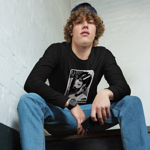 Black Long Sleeve Graphic Tshirt