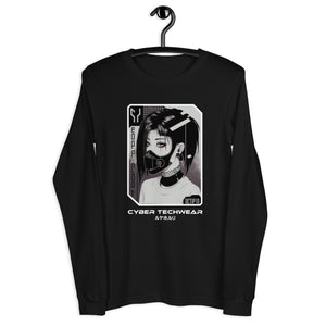 Black Long Sleeve Graphic Tshirt