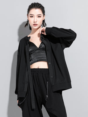 Black Long Sleeves T Shirt Women