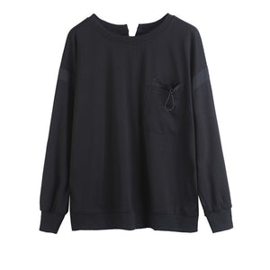 Black Long Sleeves T Shirt Women