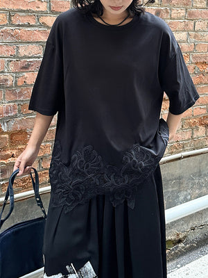 Black Long T Shirts For Women's