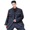 Black Loose Men's Jackets Y2K