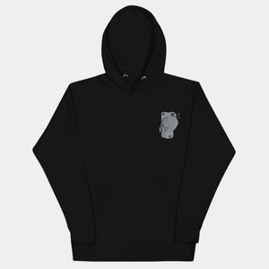 Black Luxe Fit Hoodie