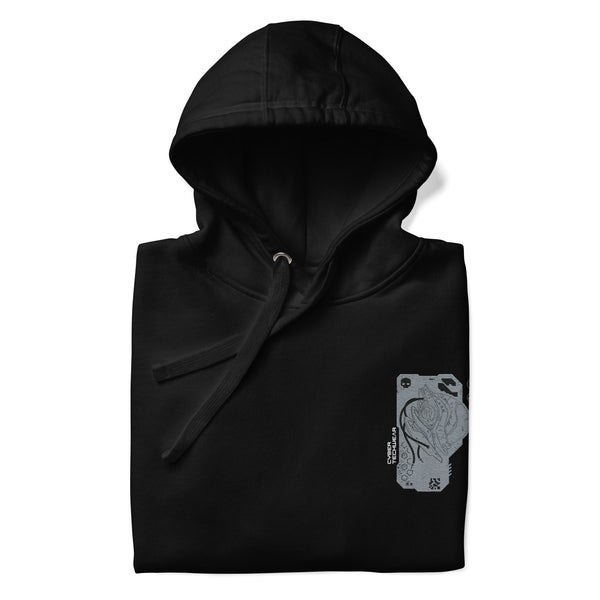 Black Luxe Fit Hoodie