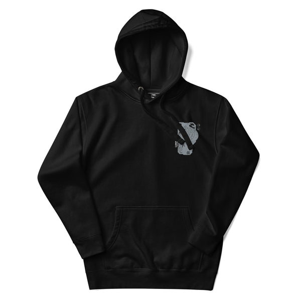 Black Luxe Fit Hoodie