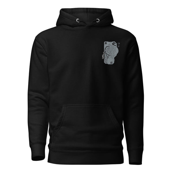 Black Luxe Fit Hoodie