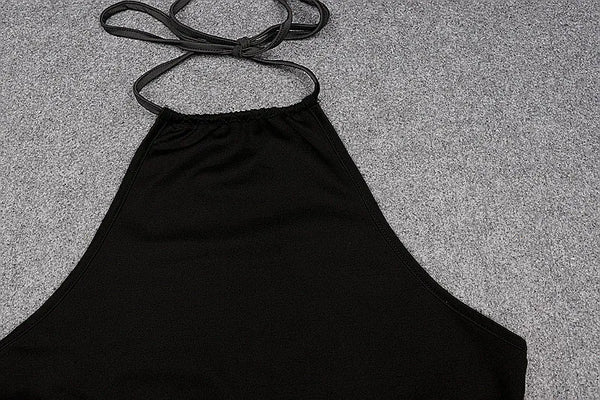 Black Maxi Cut Out Dress