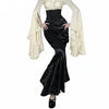 Black Maxi Goth Skirt
