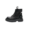 Black Men Boots Chunky Sole
