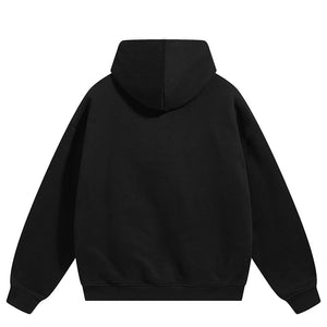 Black Mens Y2K Hoodies