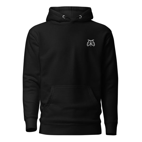 Black Modern Street Hoodie