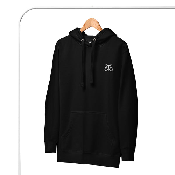 Black Modern Street Hoodie