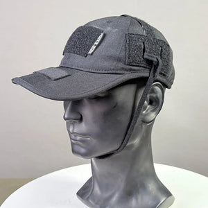 Techwear Style Outdoor Tactical Baseball Cap Men Women Multifunction Foldable Storage Nylon Hat