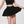 Black Outdoor Dancing Skort