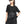 Black Oversize T Shirts For Women - product view on white background