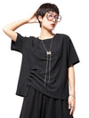 Black Oversize T Shirts Women
