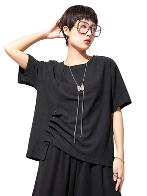Black Oversize T Shirts Women