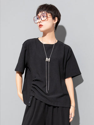 Black Oversize T Shirts Women