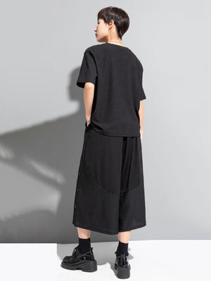 Black Oversize T Shirts Women