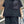 Black Oversized Pocket T-shirts Women's