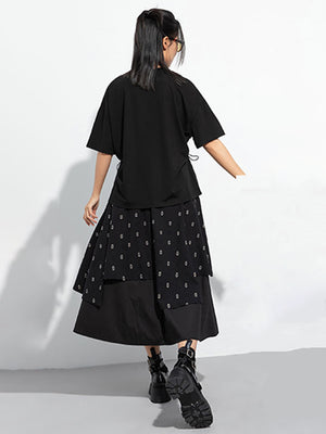 Black Oversized T Shirts For Women