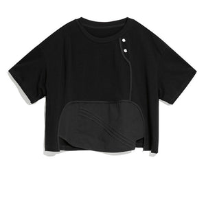Black Oversized T Shirts Women's