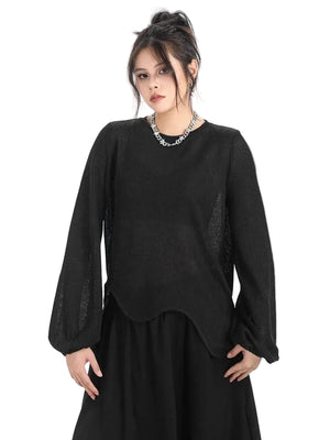 Black Plain T Shirt Women