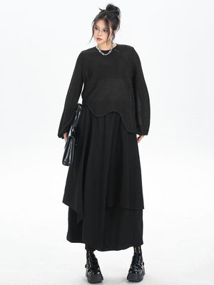 Black Plain T Shirt Women
