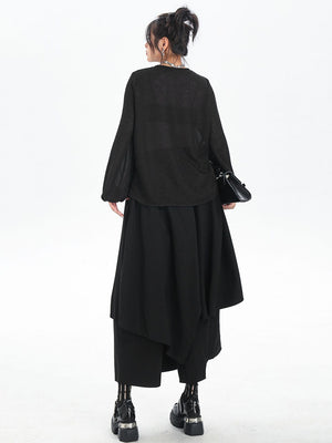 Black Plain T Shirt Women