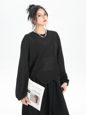 Black Plain T Shirt Women