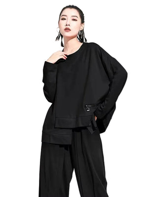 Black Plain T Shirts For Women