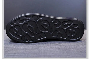 Black Platform High Top Women Sneakers