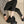 Black Platform PU Leather Chunky Sneakers