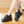 Black Platform PU Leather Sneakers
